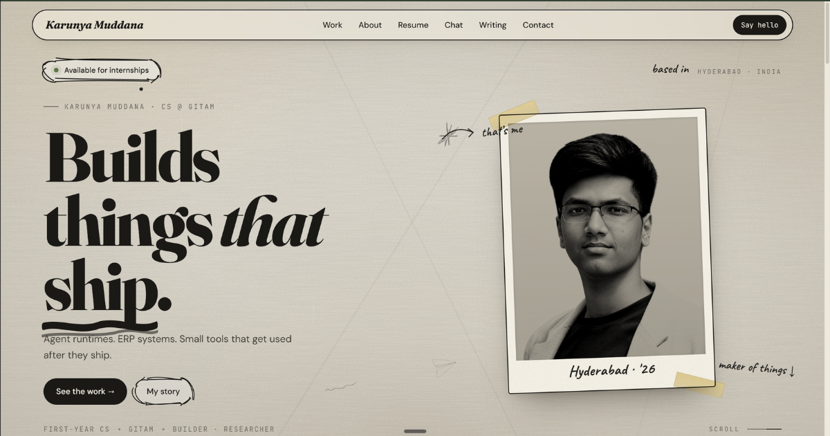 Karunya Muddana | AI/ML Engineer, Full-Stack Developer & MLOps